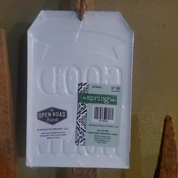 Small metal sign - Picture 2 of 2